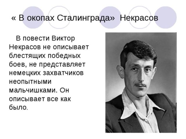 Писатель Виктор Некрасов. Жизнь и творчество
