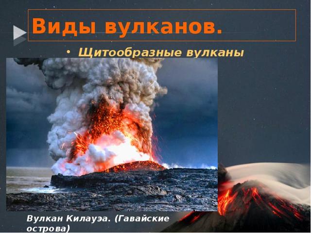 Вулканы - сообщение доклад по географии (5, 6, 7 класс. ОБЖ)