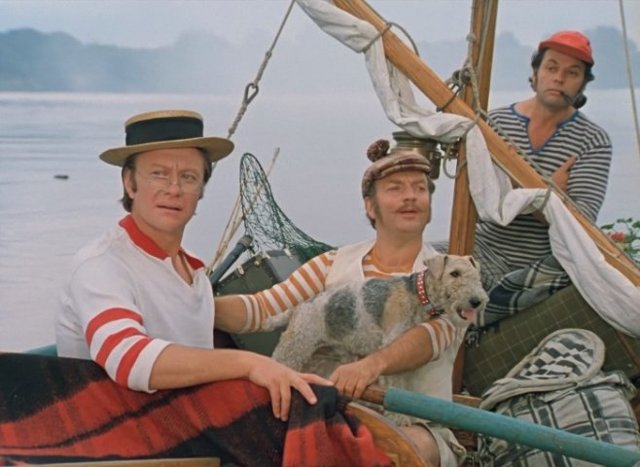 Трое в лодке, не считая собаки - краткое содержание повести Джерома