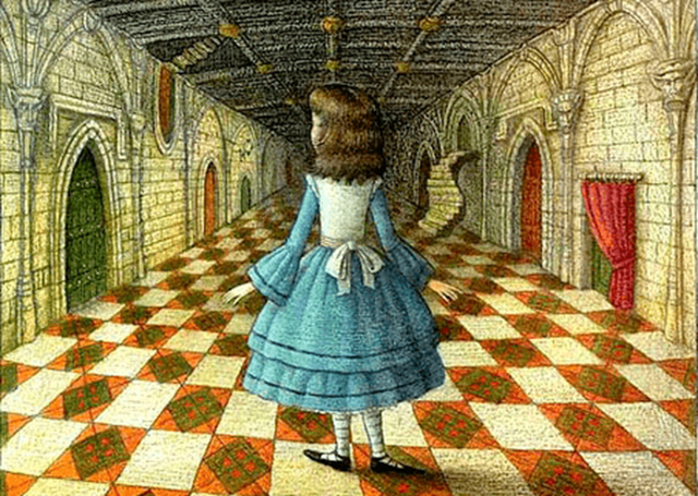 Алиса в Зазеркалье - краткое содержание книги Кэрролла