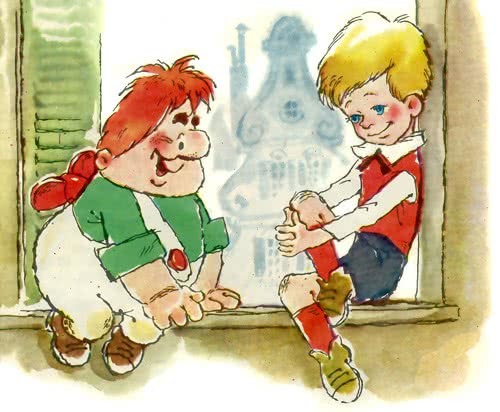 Малыш и Карлсон, который живёт на крыше - краткое содержание сказки Линдгрен