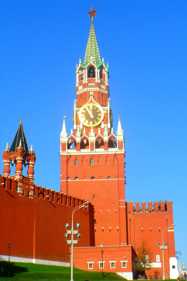 Спасская башня в Москве - сообщение доклад 2, 3, 4 класс