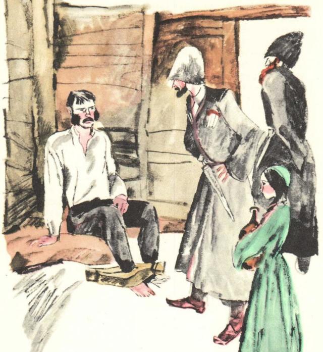 Образ и характеристика Костылина в рассказе Кавказский пленник Толстого сочинение