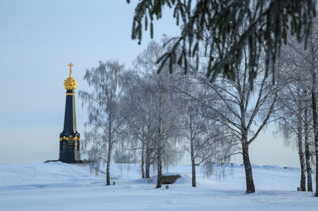 Памятник на Бородинском поле - сообщение доклад 7 класс