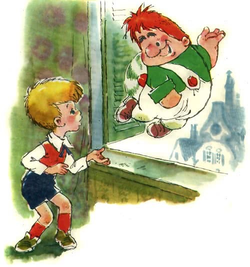 Малыш и Карлсон, который живёт на крыше - краткое содержание сказки Линдгрен