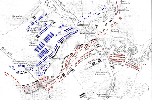 Бородинская битва 1812 краткое содержание