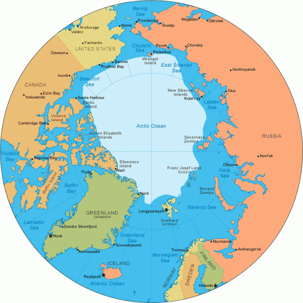 Северный Ледовитый океан - сообщение доклад