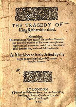 Ричард 3 - краткое содержание пьесы Шекспира